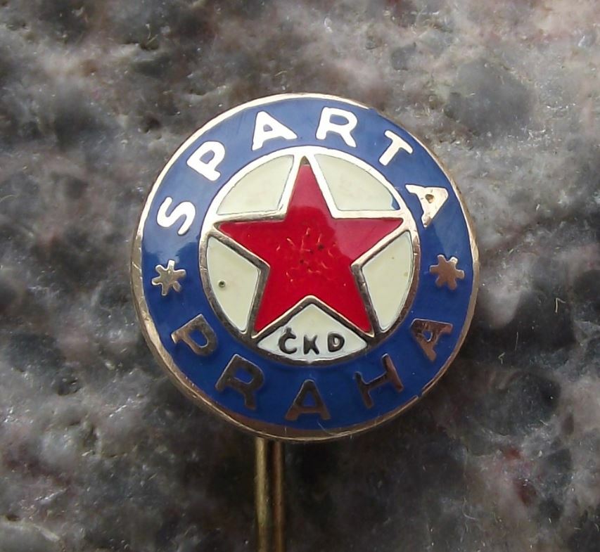 AC Sparta Prague FC Praha CKD Football Soccer Club Czechoslovakia Pin Badge - Badgecrazy