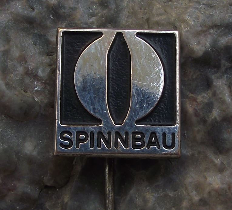 Krupp Spinnbau Dilospinbau German Engineering Company Advertising Pin Badge - Badgecrazy