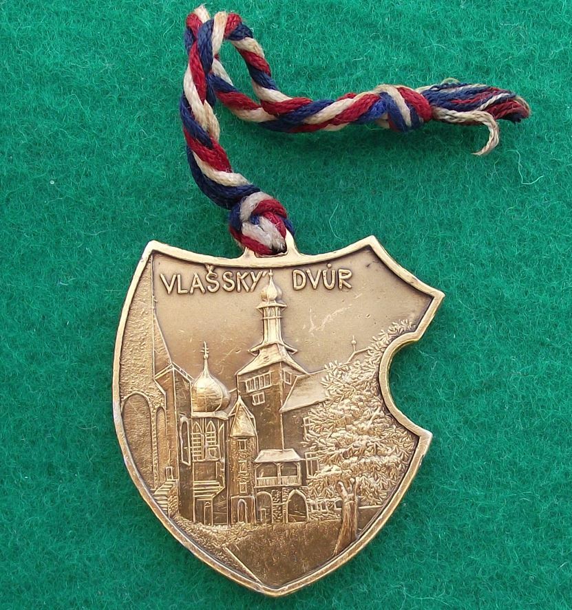 Antique Talisman Kutna Hora Church Vlassky Dvur Czechoslovakia Tourist Pendant - Badgecrazy