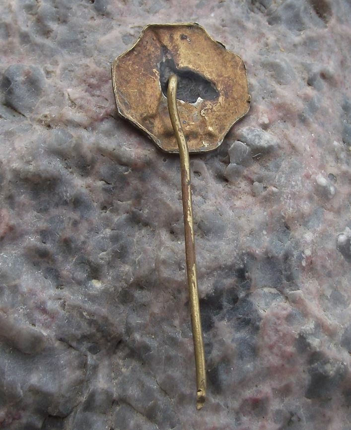Vintage Wild Hare Rabbit Head Hunt Hunters Czech CSMS CMS Hunting Pin Badge