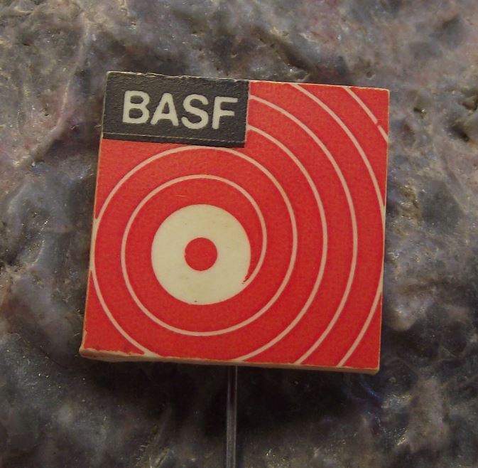 BASF Vintage Computer Mainframe Consumer Electronics Technology Pin Badge - Badgecrazy