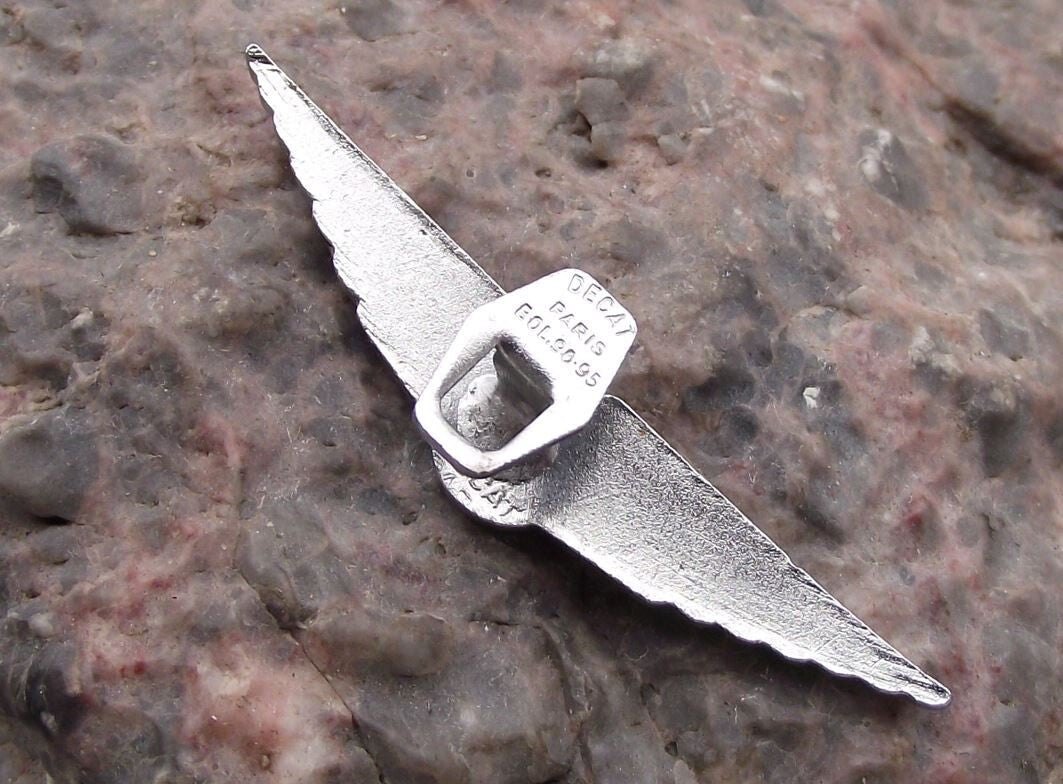 Vintage Chausson RV French Camper Van Maker Logo Jacket Lapel Button Hole Pin - Badgecrazy
