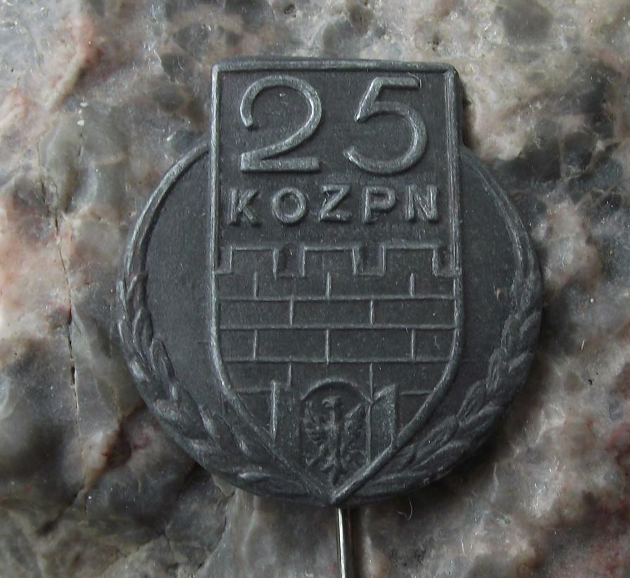 Vintage Konin Football Association Poland Polish Football Anniversary Pin Badge - Badgecrazy