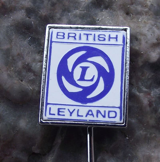 Vintage British Leyland Automobiles Classic Car Factory L Logo Pin Badge - Badgecrazy