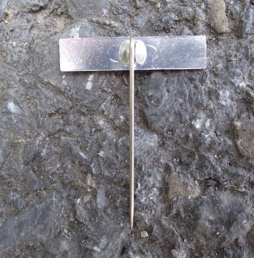 Antique Reutlinger Frankfurt Science Engineering Cable Net Company Pin Badge - Badgecrazy