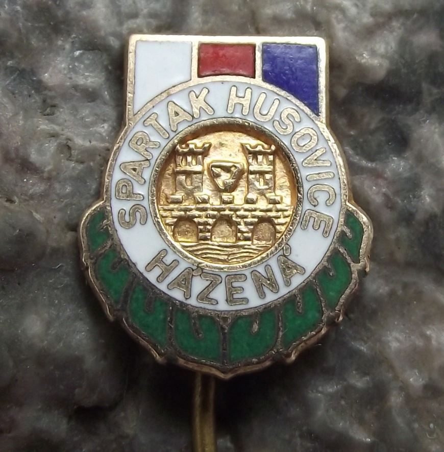 Antique Spartak Husovice Czech Handball Club Team Hazena Ball Sport Pin Badge - Badgecrazy