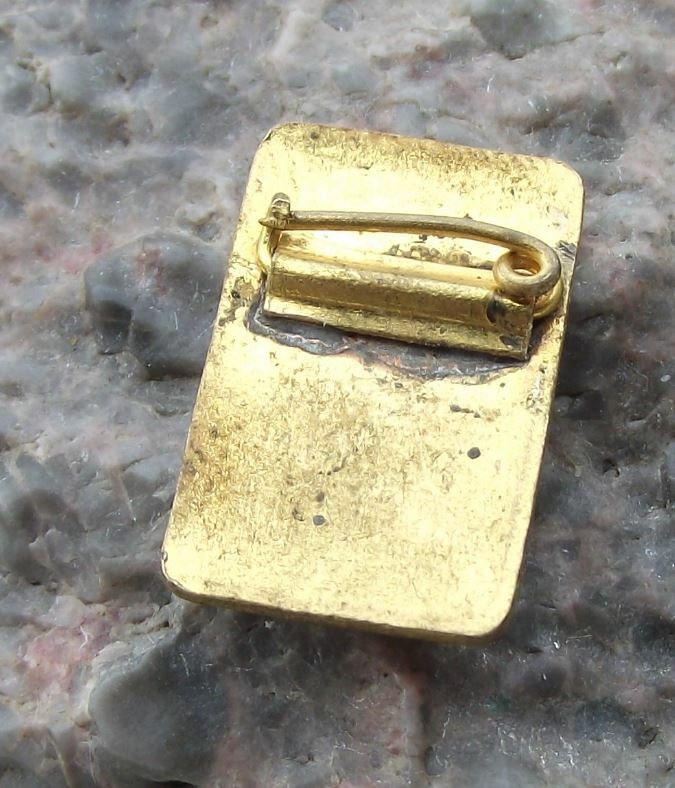 Antique Moscow Soviet Union Russia Spasskaya Tower Tourist Souvenier Pin Badge - Badgecrazy