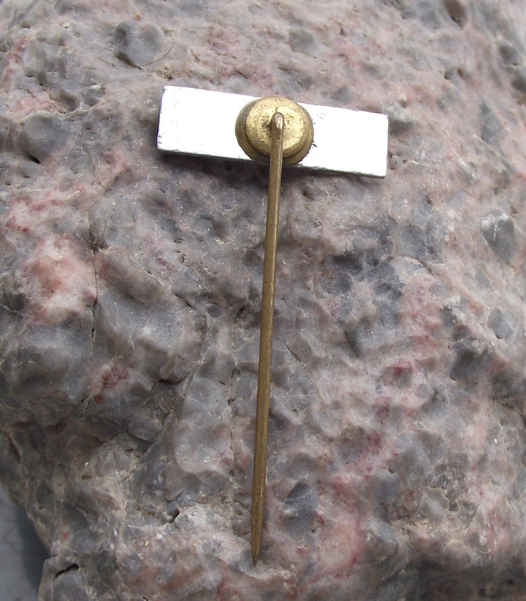 Vintage CZ weapons Czechoslovakia Ingtes Logo Pin Badge - Badgecrazy