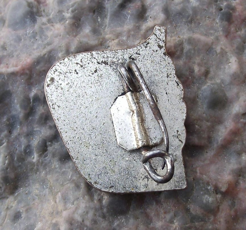 Miniature Thalmann Pioneer Young Tourist Camping Tent DDR Silver Metal Pin Badge - Badgecrazy