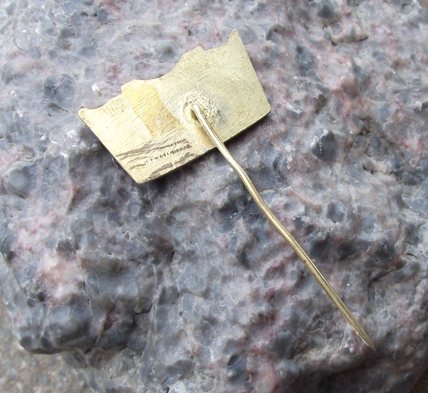 1973 Svazarm Czech Army Reserves V 5th Military Conference Meeting Pin Badge - Badgecrazy