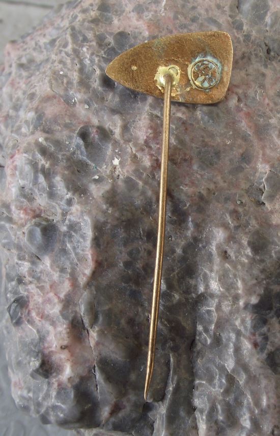 Antique Beskydy Beskid Czech Blue White Mountains Hills Souvenier Pin Badge - Badgecrazy