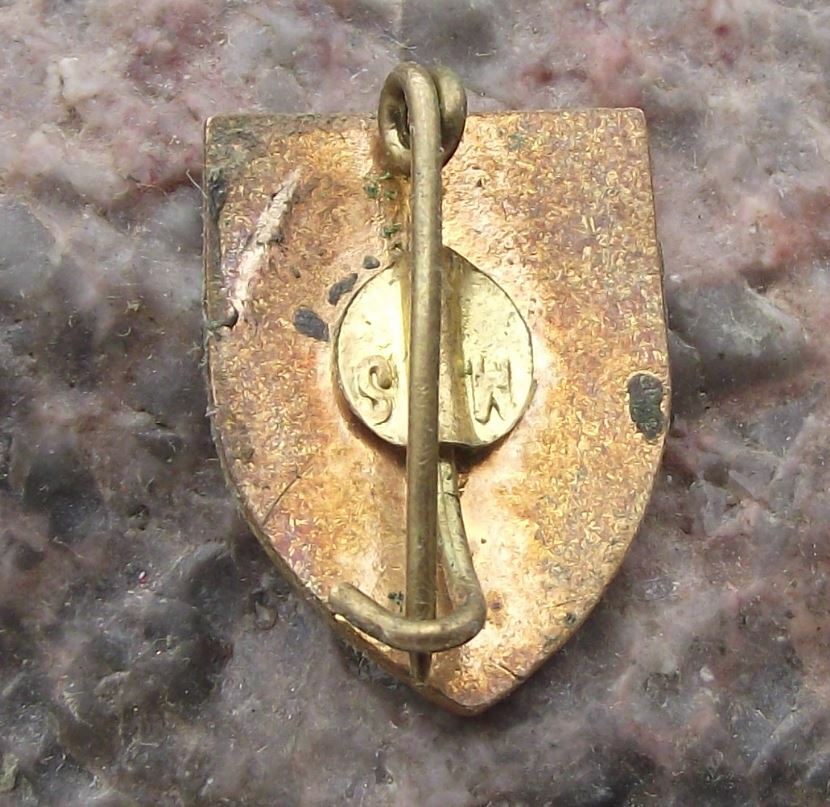 Antique CS Universitatea Craiova Romania Soccer Football Club Crest Pin Badge - Badgecrazy