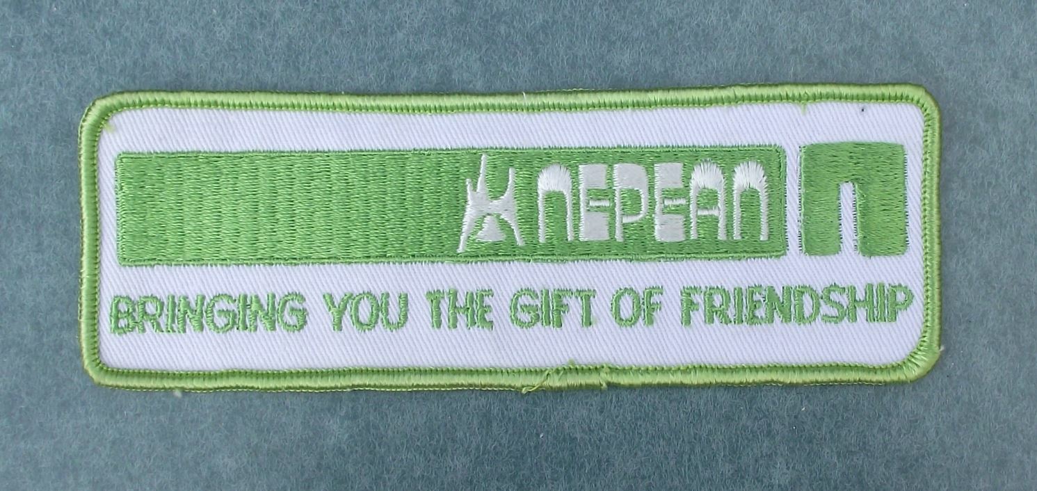 1980s Nepean City Ontario Canada The Gift of Friendship Sew on Clothes Patch - Badgecrazy