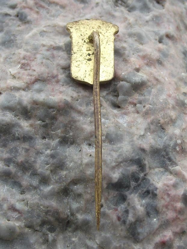 Antique Praga Auto Czech Veteran Vintage Car Czechoslovakia Lion Logo Pin Badge - Badgecrazy