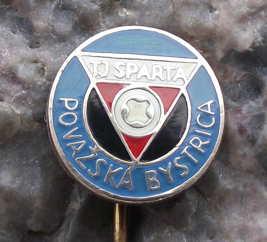 Antique TJ Sparta Povazska Bystrice Czech Football Soccer Club Pin Badge - Badgecrazy
