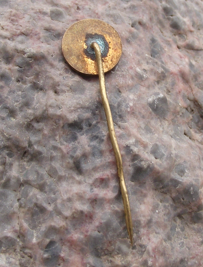 Vintage CZ weapons Slavicin Factory Czechoslovakia 30th Anniversary Pin Badge - Badgecrazy