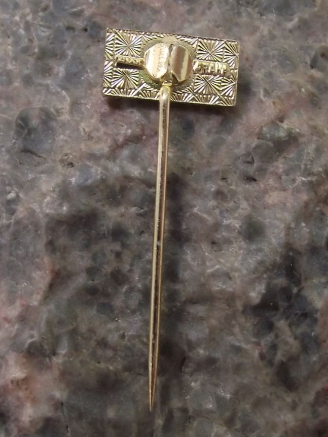 1973 Ceska Statni Televize CST Czech State Television 20th Anniversary Pin Badge - Badgecrazy