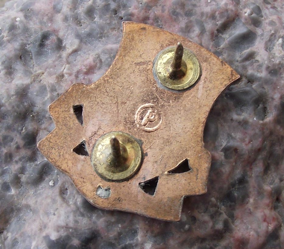 Vintage US Army 15th Cavalry Regiment One for All DUI Clutchback Pin Badge - Badgecrazy