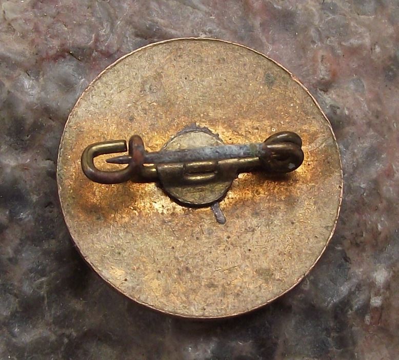 Antique Hoerbiger Ventilwerke Wien Vienna Steel Valve Plate Company Pin Badge - Badgecrazy