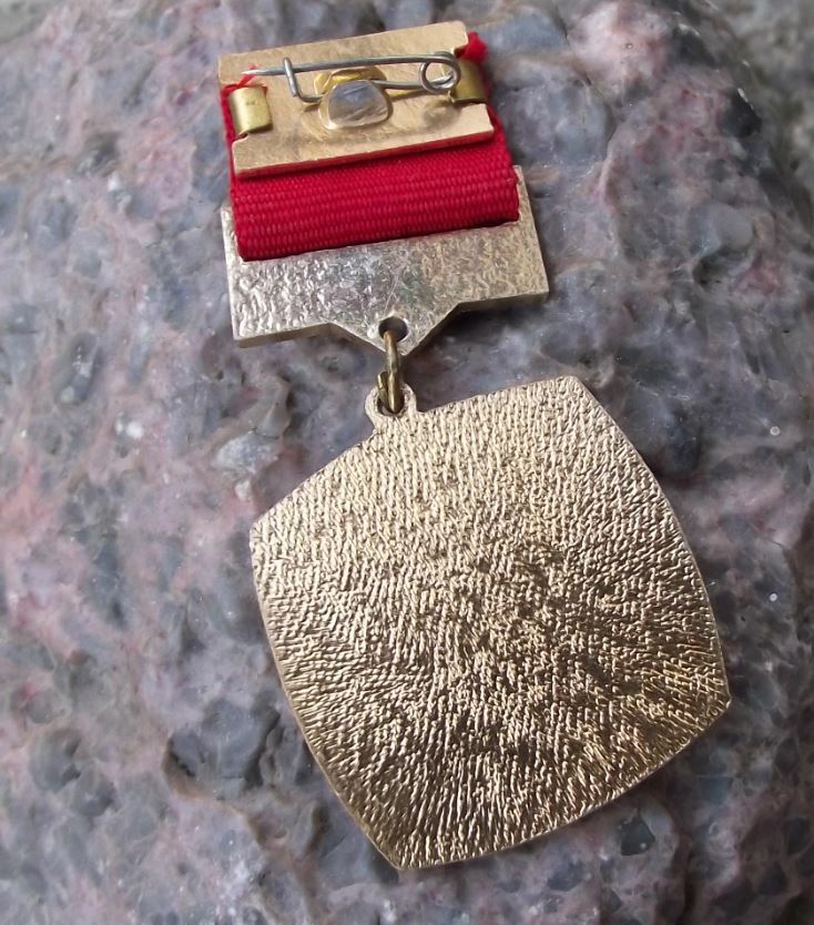 1972 Soviet Union 50th Anniversary Russian Civil War Communist Hanging Pin Badge - Badgecrazy