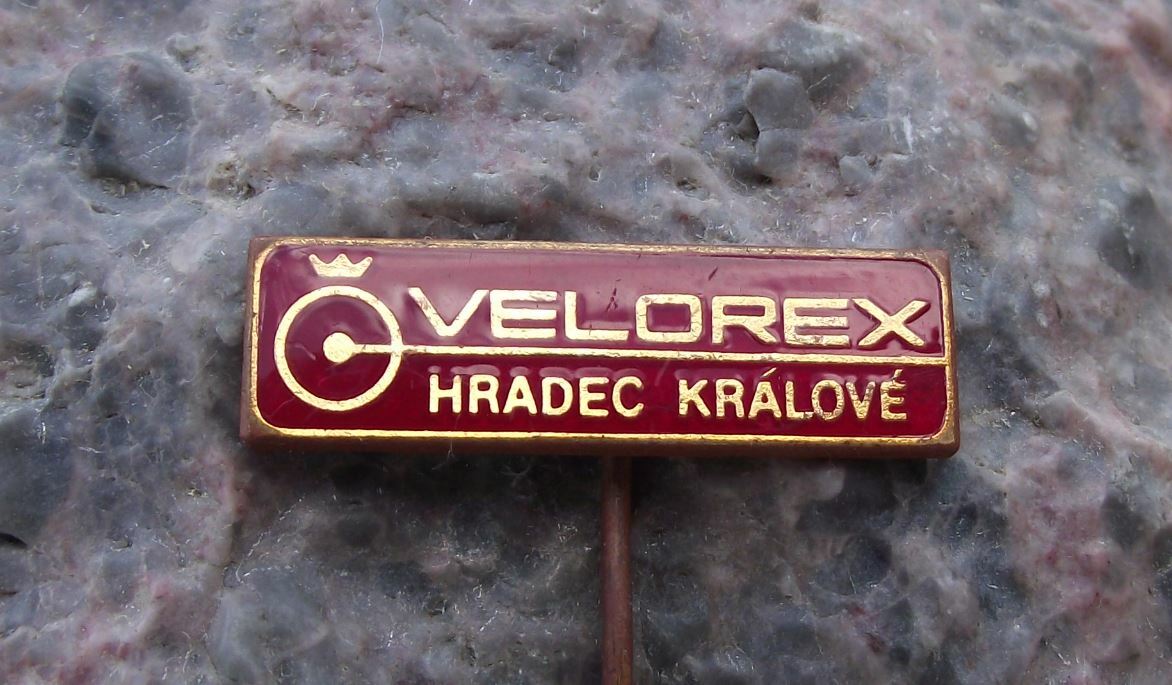 Antique Velorex Hradec Kralove Motorcycle Sidecar & Three Wheeler Car Pin Badge - Badgecrazy