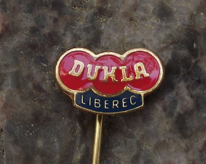 Vintage Dukla Liberec FC Army Football Soccer Club Czechoslovakia Pin Badge - Badgecrazy