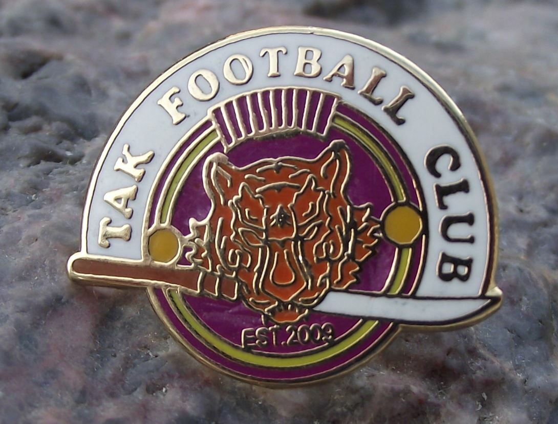 Rare Tak Province Football Club Thailand Thai Tiger Blade Soccer Tie Pin Badge - Badgecrazy