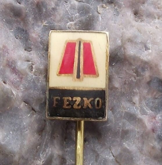 Vintage Fezko Traditional Czech Fez Maker Hat Hatter of Czechoslovakia Pin Badge - Badgecrazy