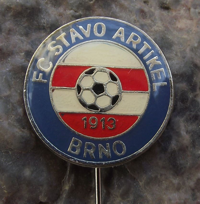 2000 Stavo Artikel FC Brno Football Club Soccer Czech Supporter Sports Pin Badge - Badgecrazy