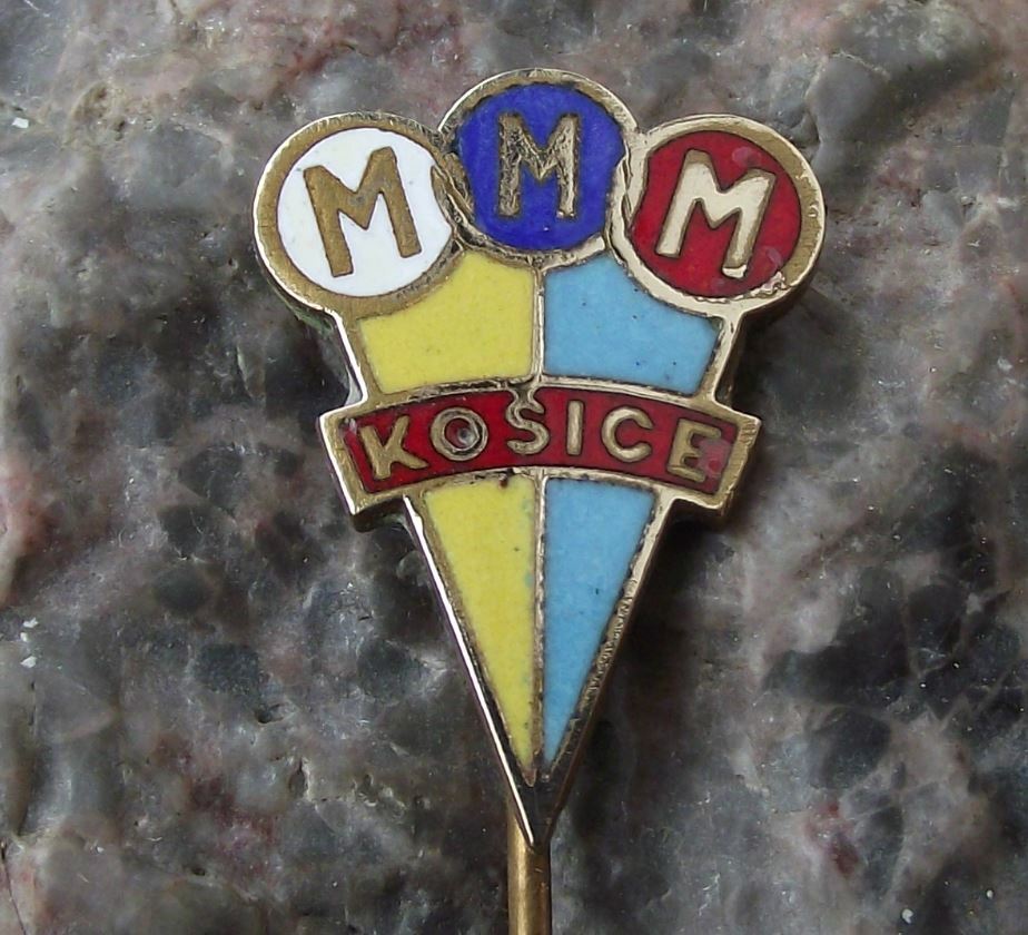 Vintage Slovakia International Marathon Race MMM Kosice Athletics Pin Badge - Badgecrazy