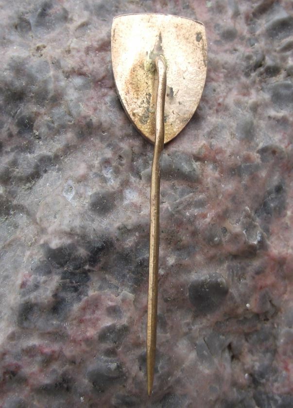 Antique Most Bridge Fishing Angling Association CSRS Members Fish Pin Badge - Badgecrazy