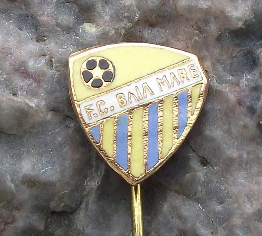 Vintage FCS Minaur FCM Baia Mare Romania Romanian Soccer Football Club Pin Badge - Badgecrazy