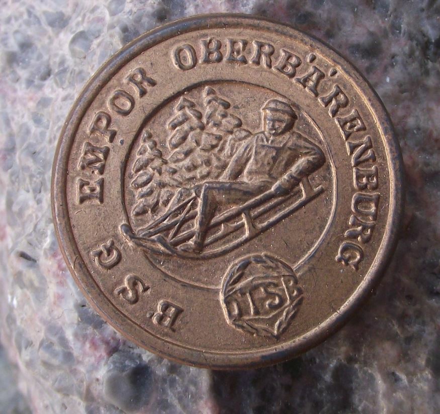 Vintage DTSB East Germany Sports Association BSG Empor Oberbarenburg Pin Badge - Badgecrazy