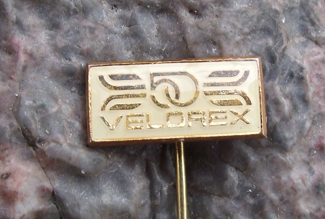 1986 Velorex Czech 3 Three Wheeled Car and Sidecars 50th Anniversary Pin Badge - Badgecrazy
