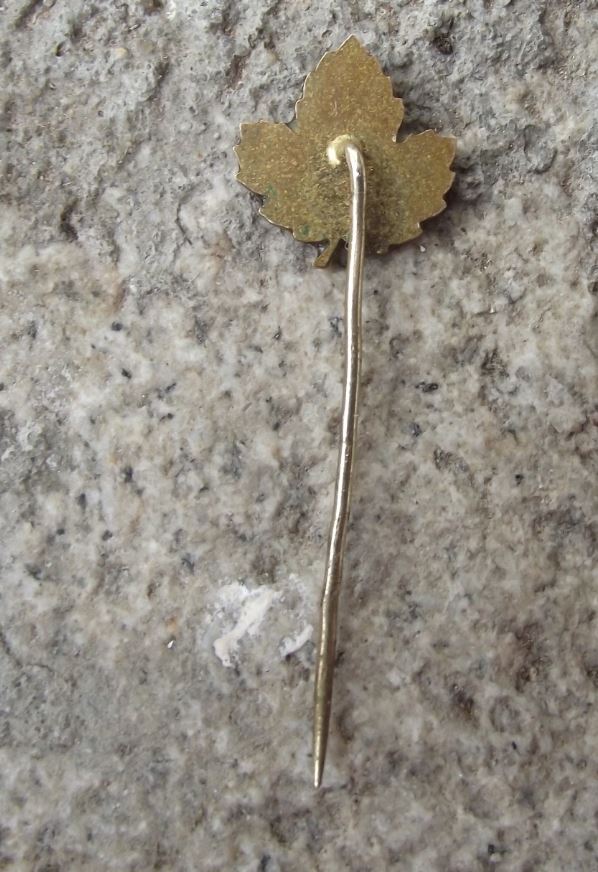 Canada Maple Leaf Autumn Fall Style National Canadian Flag Official Pin Badge - Badgecrazy