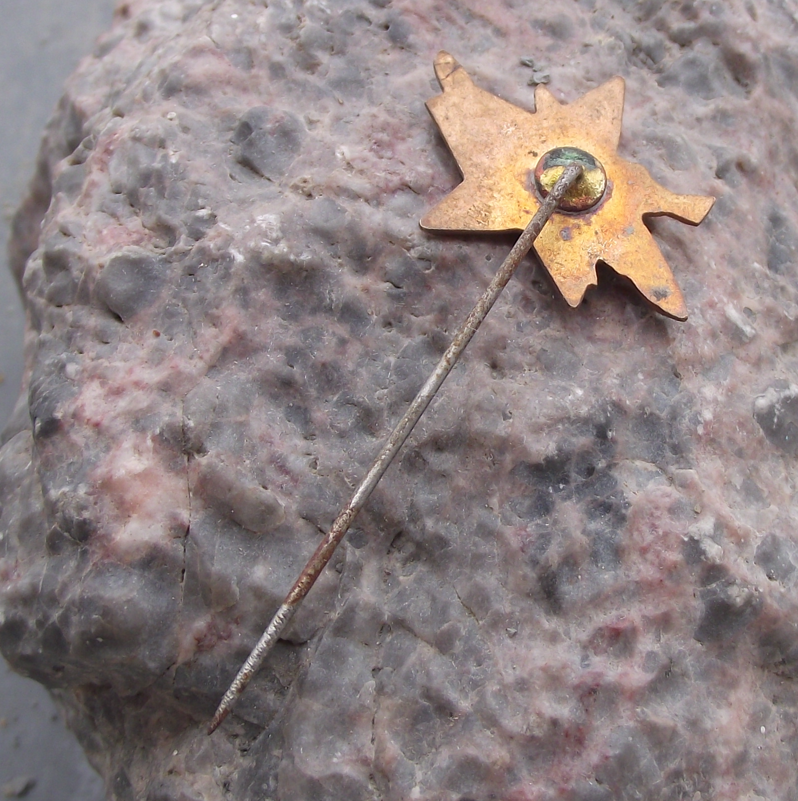 Vintage Communist Canoe Kayak Whitewater Slalom Championships Pin Badge - Badgecrazy