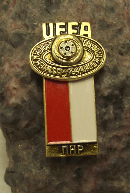 1984 UEFA European Football Championships Poland Polish Team Soccer Pin Badge - Badgecrazy