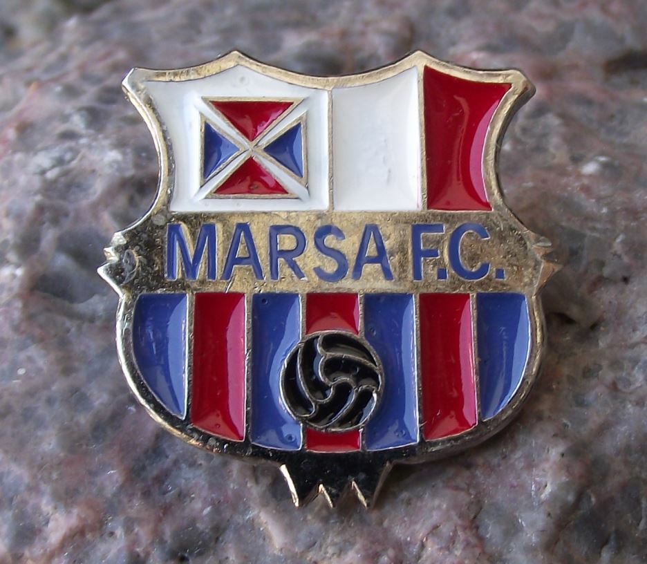 Marsa FC Malta Sports Football Club Soccer Team Supporters Tie Pin Badge - Badgecrazy