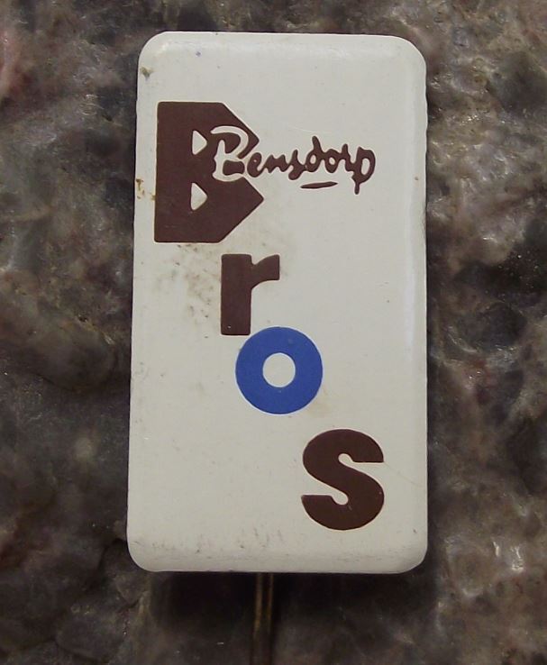 Antique Bros Bensdrop Bubble Chocolate Cocoa Powder Dutch Food Company Pin Badge - Badgecrazy