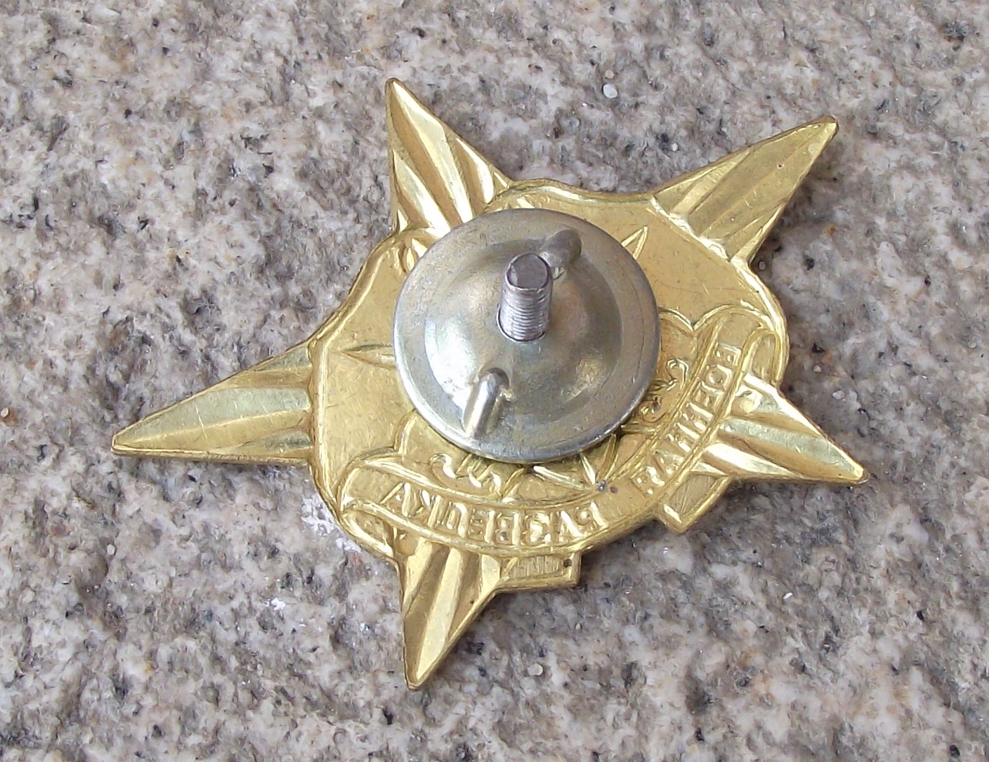 Russian Military Intelligence Army Division Special Forces Bat Emblem Pin Badge - Badgecrazy