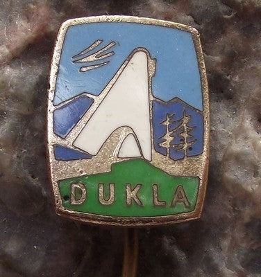 Dukla Pass Monument World War 2 WW2 European Liberation Battle Tourist Pin Badge - Badgecrazy