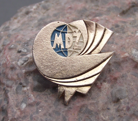 International Women's Day Czechia MDZ Dove of Peace Pin Badge