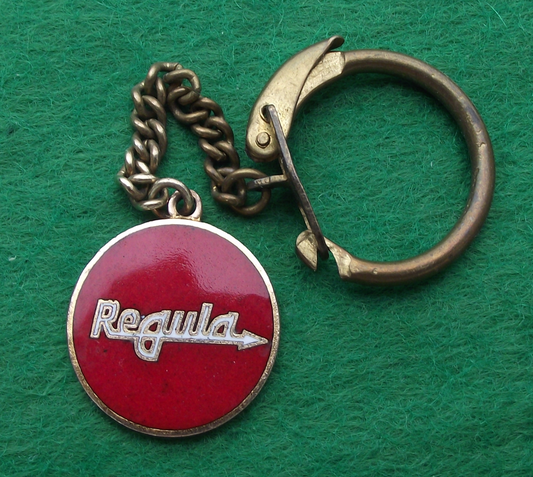 Vintage Czechoslovakia Regula Fluid Measurement and Regulation Keychain