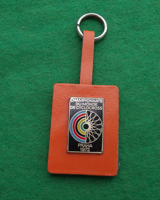 1972 Czechoslovakia Cyclocross World Championships Prague Cycling Keychain