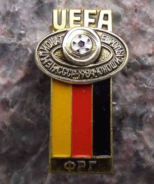 1984 UEFA European Football Championships West Germany German Team Pin Badge