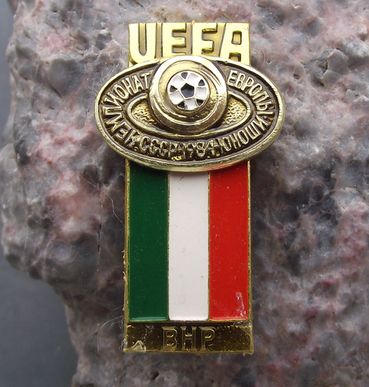 1984 UEFA European Football Championships Hungary Hungarian Team Pin Badge