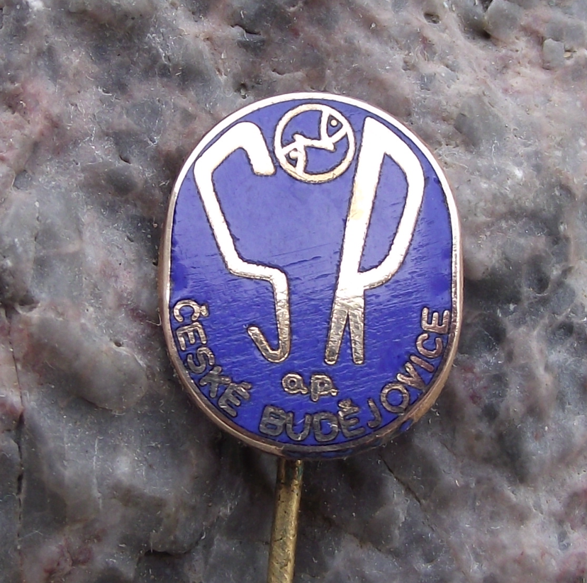 Vintage Ceske Budejovice State Fisheries Pin Badge