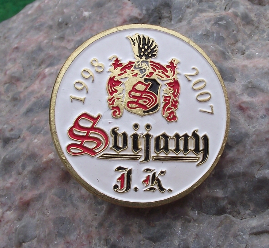 2007 Svijany Czech Brewery Lager Beer Advertising Logo Pin Badge