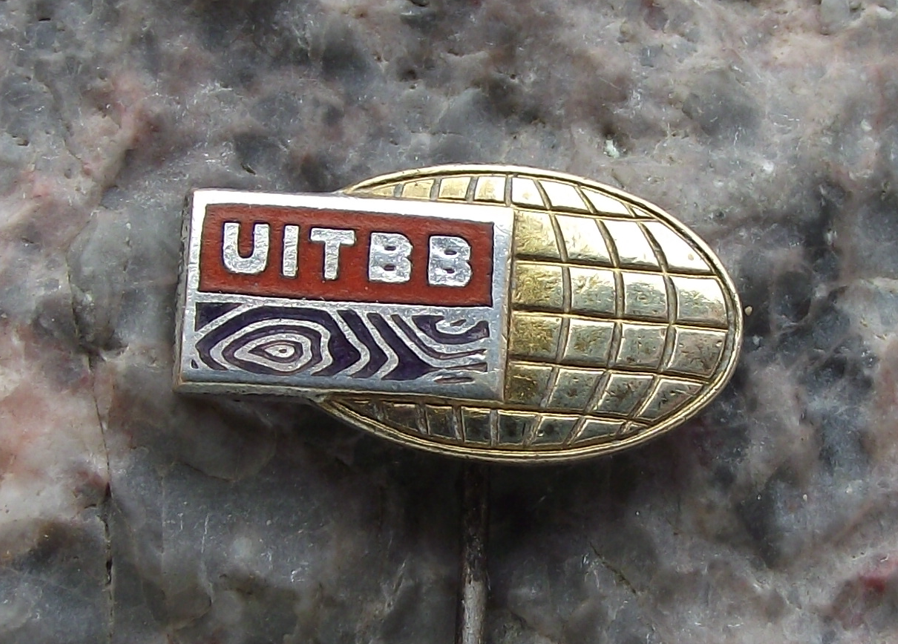 Vintage Trade Union of Wood Workers UITBB Carpenters Pin Badge