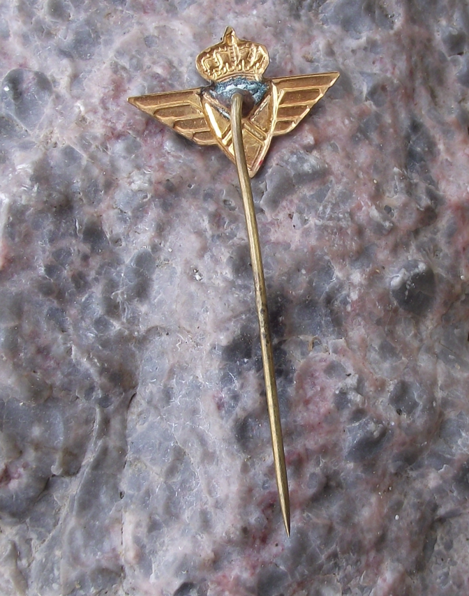 Vintage Royal Sabena Belgian Congo Airlines Imperial Belgium Pin Badge